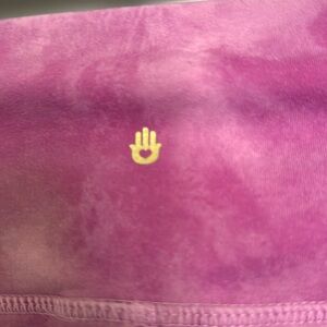 Spiritual Gangster Pink Tie Dye Yoga leggings Size Medium
